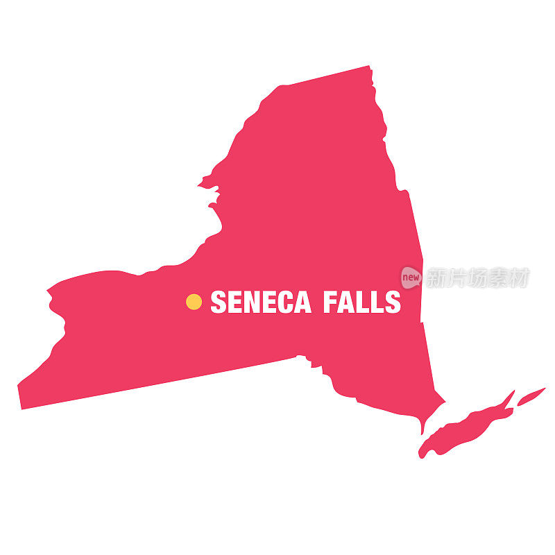 Seneca Falls图标上的透明背景